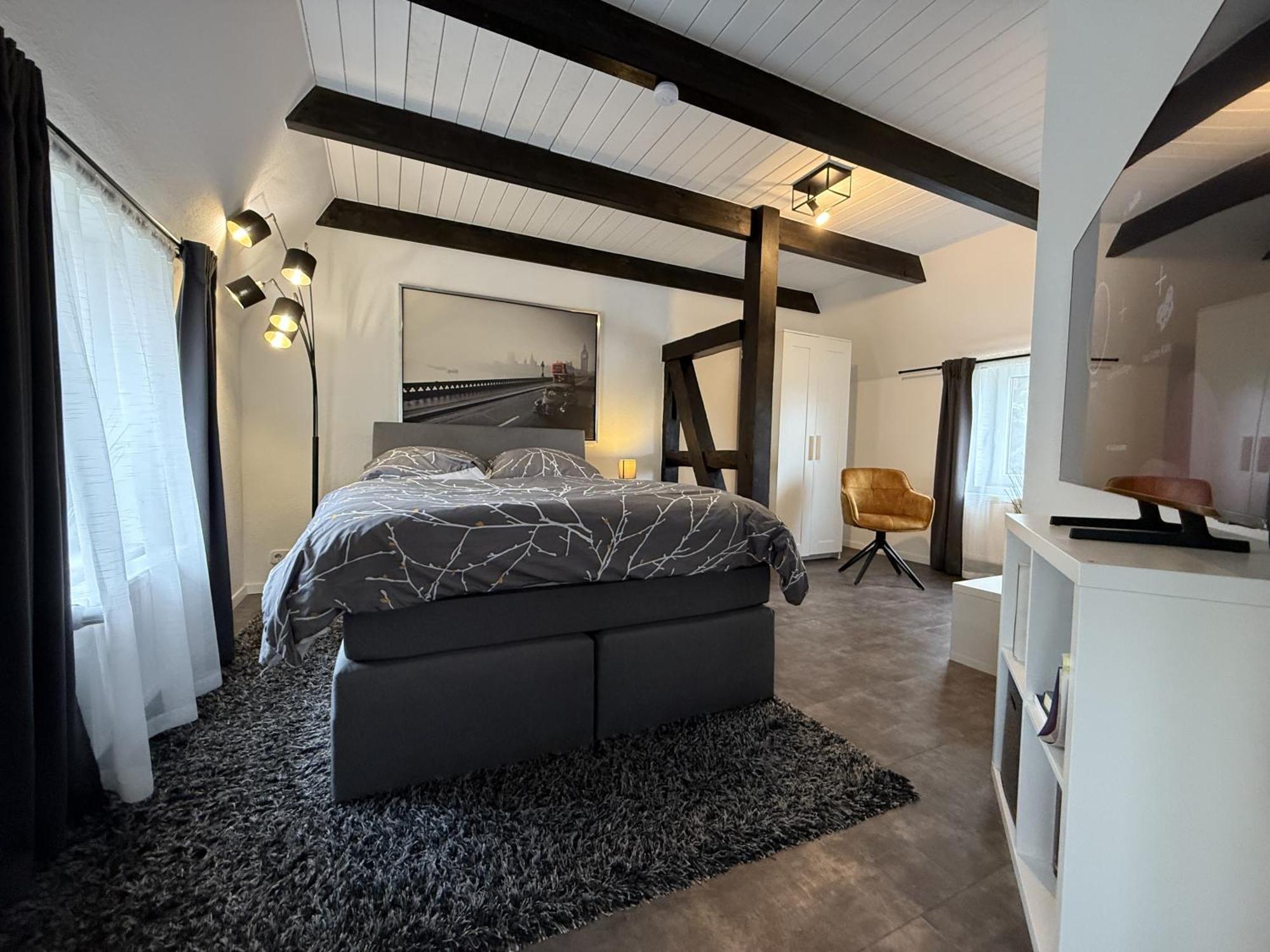 Fachwerkhaus Mit 2 Getrennten Schlafzimmern, Wohnzimmer Und Kueche Bückeburg Eksteriør bilde