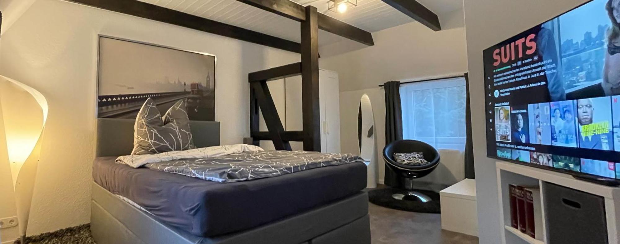 Fachwerkhaus Mit 2 Getrennten Schlafzimmern, Wohnzimmer Und Kueche Bückeburg Eksteriør bilde
